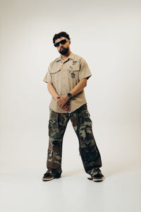 1of1 Flared Camo Cargo Pants