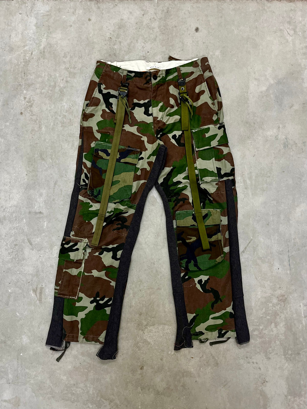 1of1 Flared Camo Cargo Pants