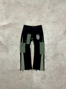 1of1 Flared Tactical Denim Jeans