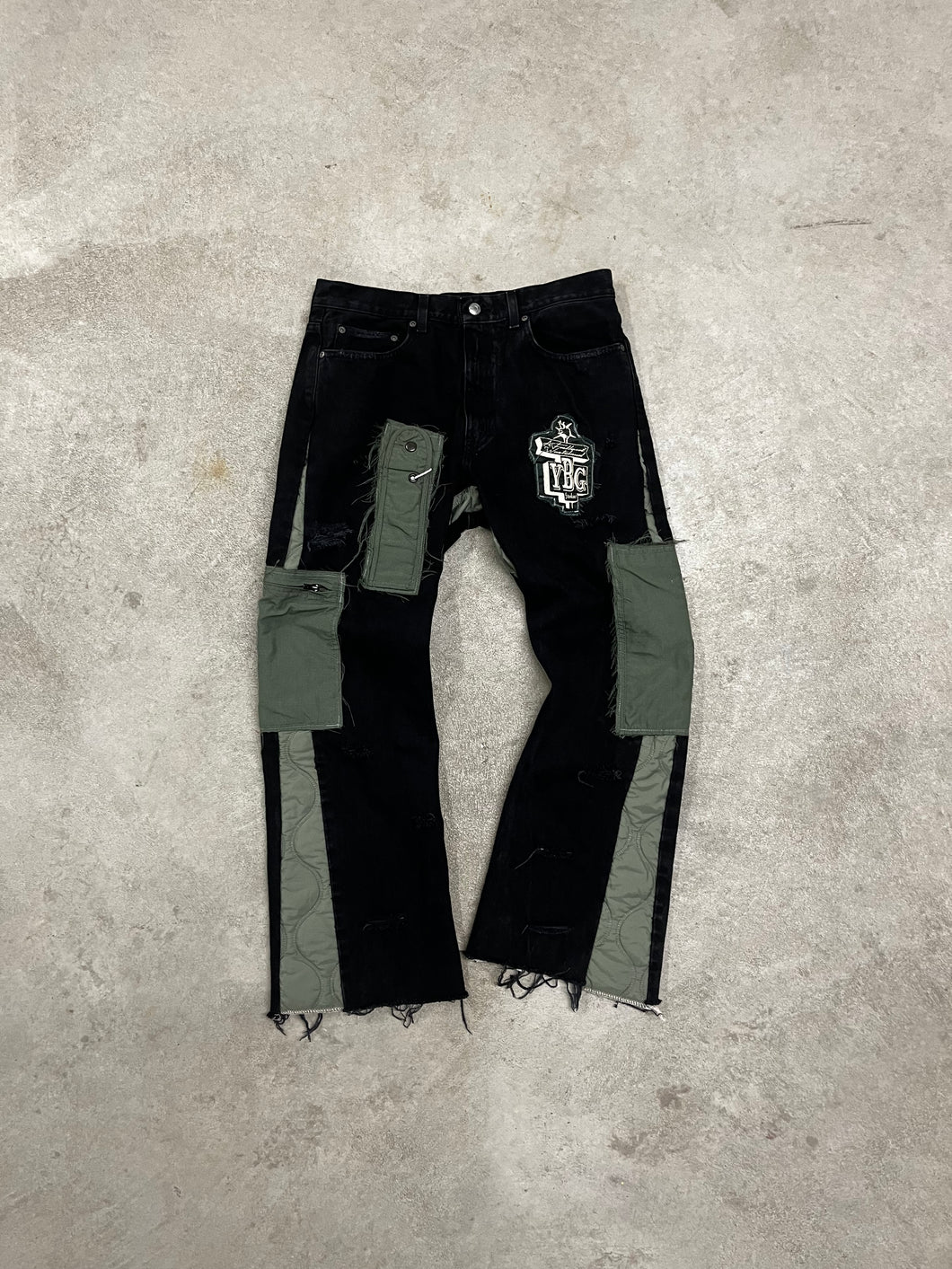 1of1 Flared Tactical Denim Jeans